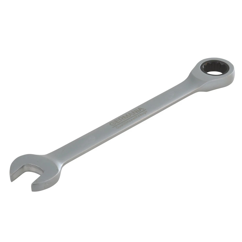 GERMANIA CV Maulschlüssel Ringschlüssel Mit Ratschenfunktion 13 Mm Satiniert 1 GERMANIA CV Maulschlüssel Ringschlüssel Mit Ratschenfunktion 13 Mm Satiniert