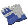 Arbeitshandschuhe Leder Gr. 10,5 Blau/weiß Handschuhe