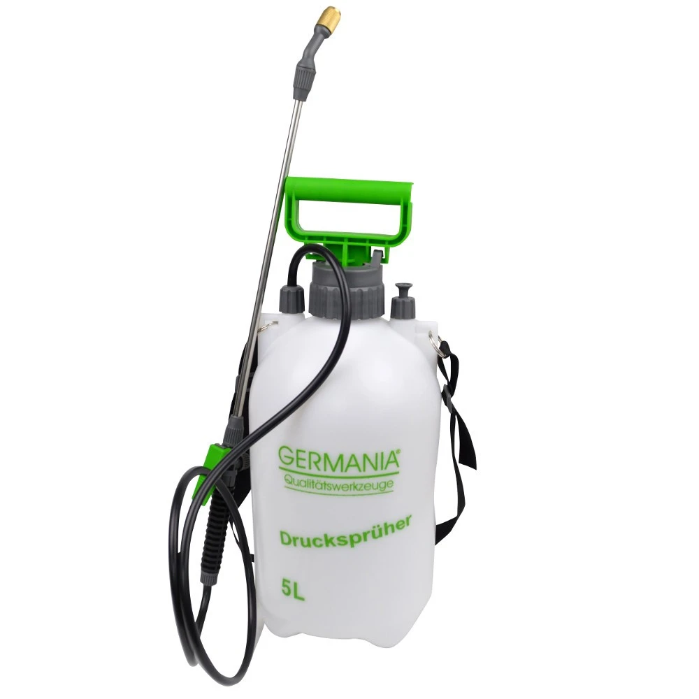 GERMANIA Drucksprüher 5 Liter Standfest Und Druckbeständig 1 GERMANIA Drucksprüher 5 Liter Standfest Und Druckbeständig